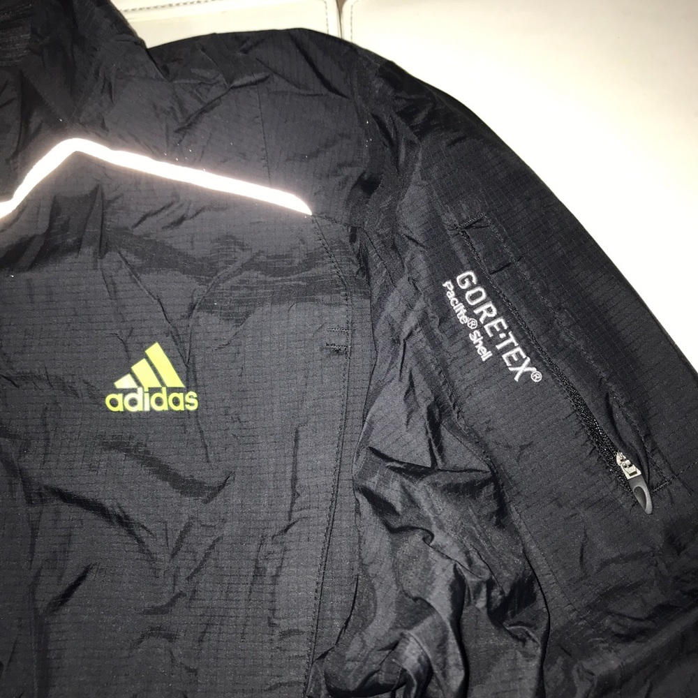 Adidas Pullover Jacket Gore-Tex Medium Black 3m - image 2